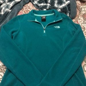 North face fleece hoodie